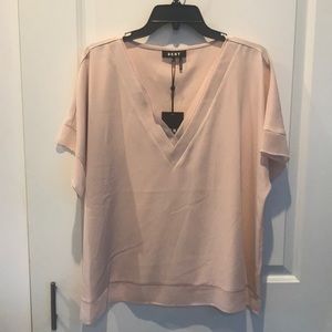 DKNY v-neck blouse